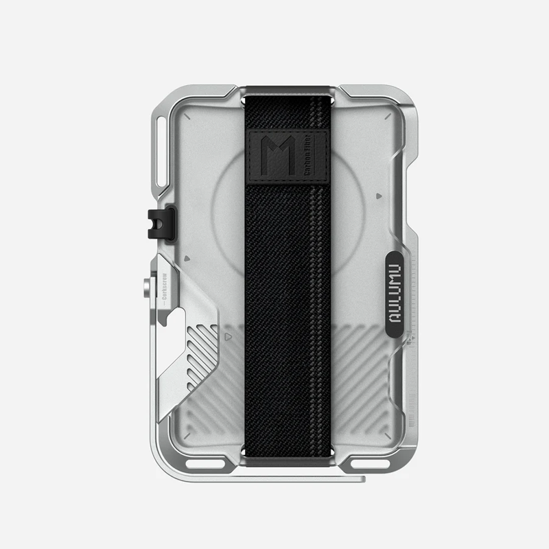AULUMU Multi-Tool Metal Wallet｜穩固存放 12 張卡片或現金，輕鬆應對日常與旅行需求