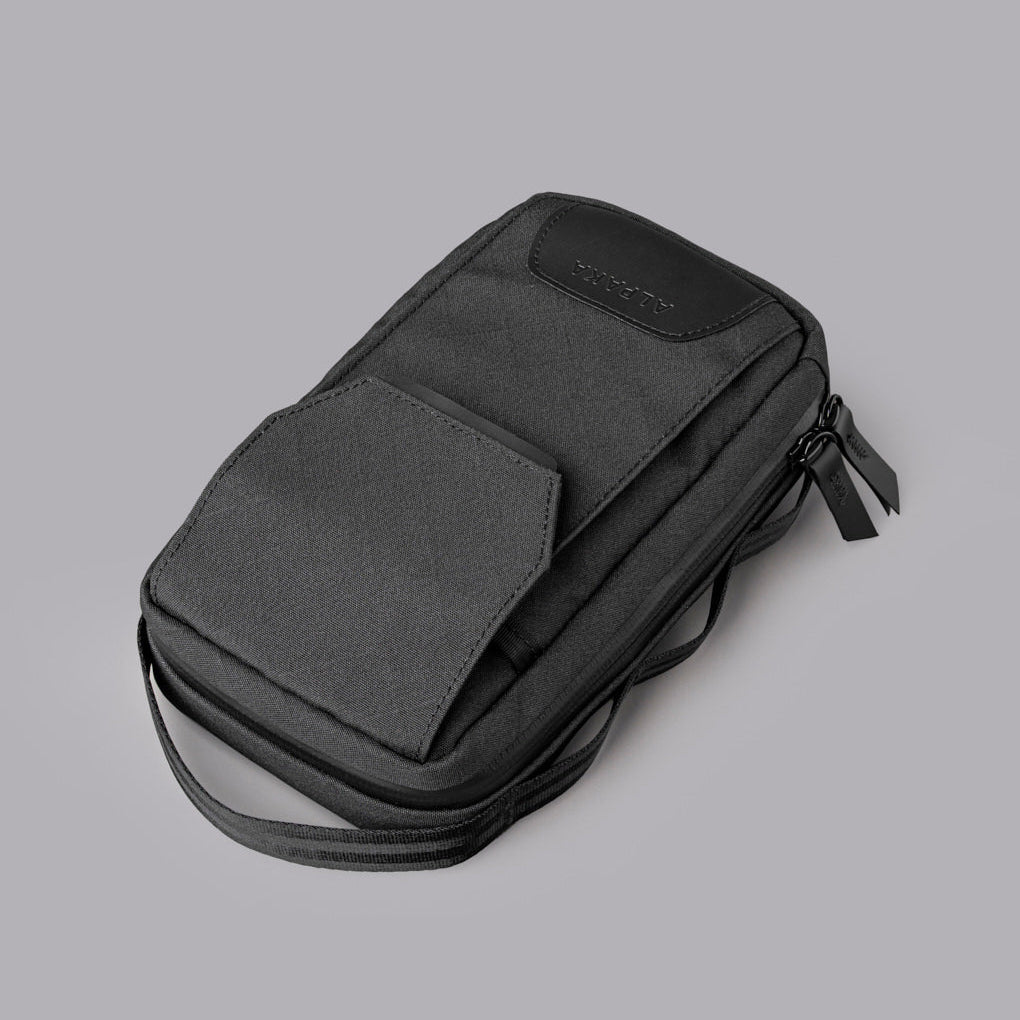 ALPAKA Modular Sling V2｜多功能手機袋 300D｜採用 Axogrid 300D 防水層壓布料與 YKK Aquaguard 靜音拉鍊