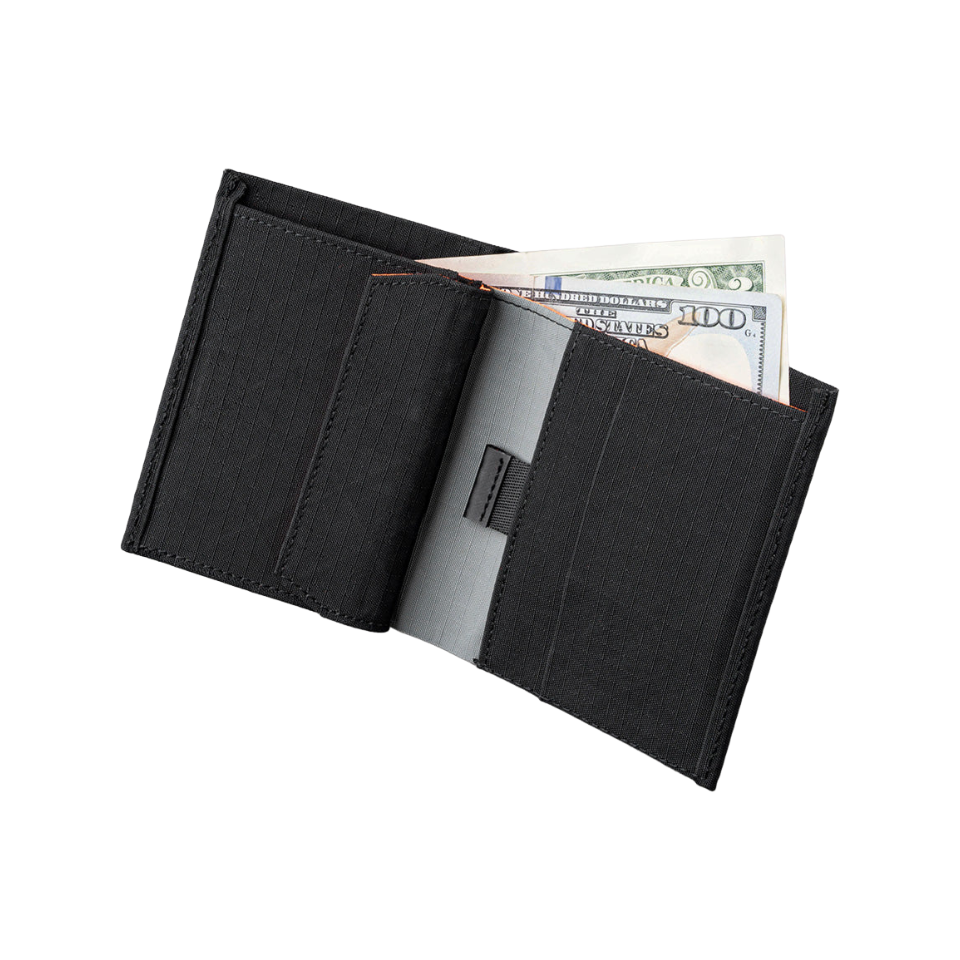 ARK Bifold Coin Wallet，輕便雙折錢包，內置磁吸硬幣袋與 RFID 防護功能
