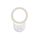 Magnetic Ring Fill Light 磁吸環形補光燈，支持三段亮度與色溫調節，適配 MagSafe 手機
