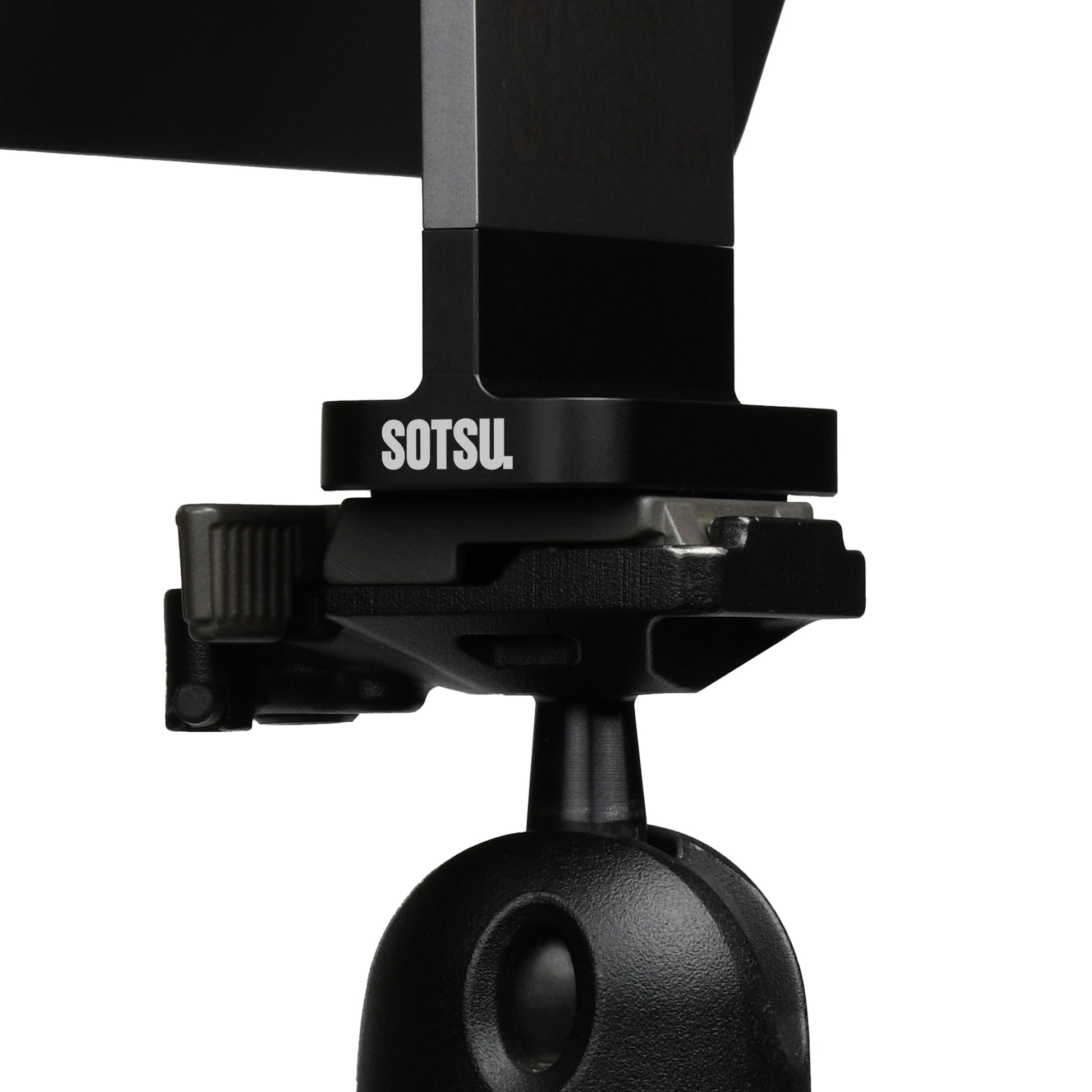 SOTSU 三腳架轉接器的 UNC 1/4-20 標準接口，兼容多款設備