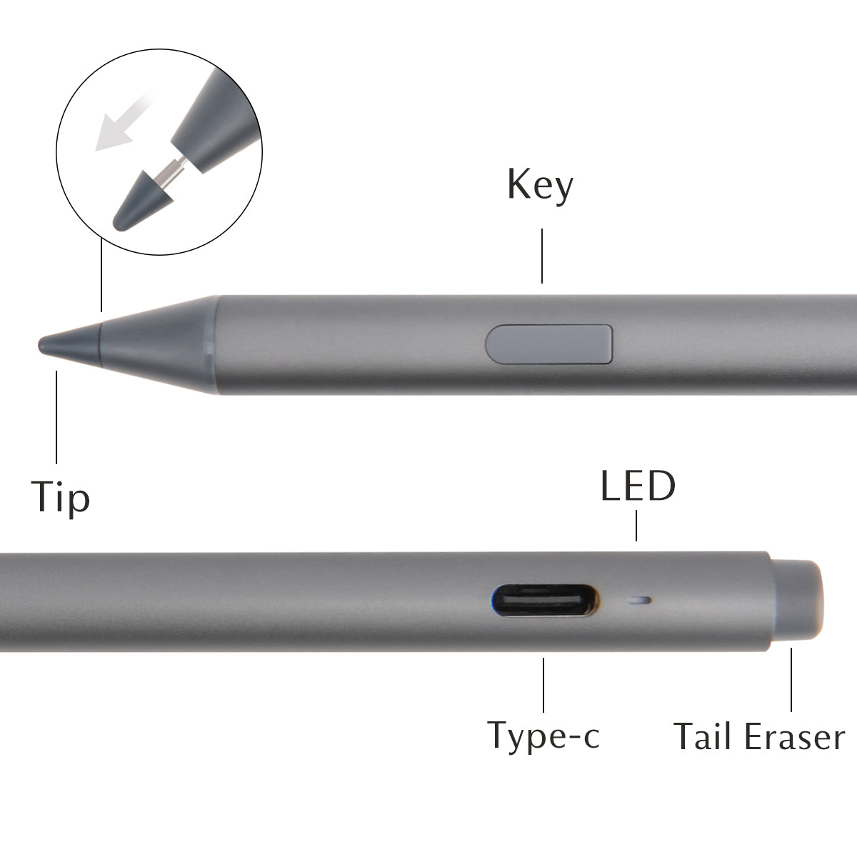 SOTSU 手寫筆適配 Microsoft Surface 系列與 SOTSU 觸控顯示器，兼容性廣泛