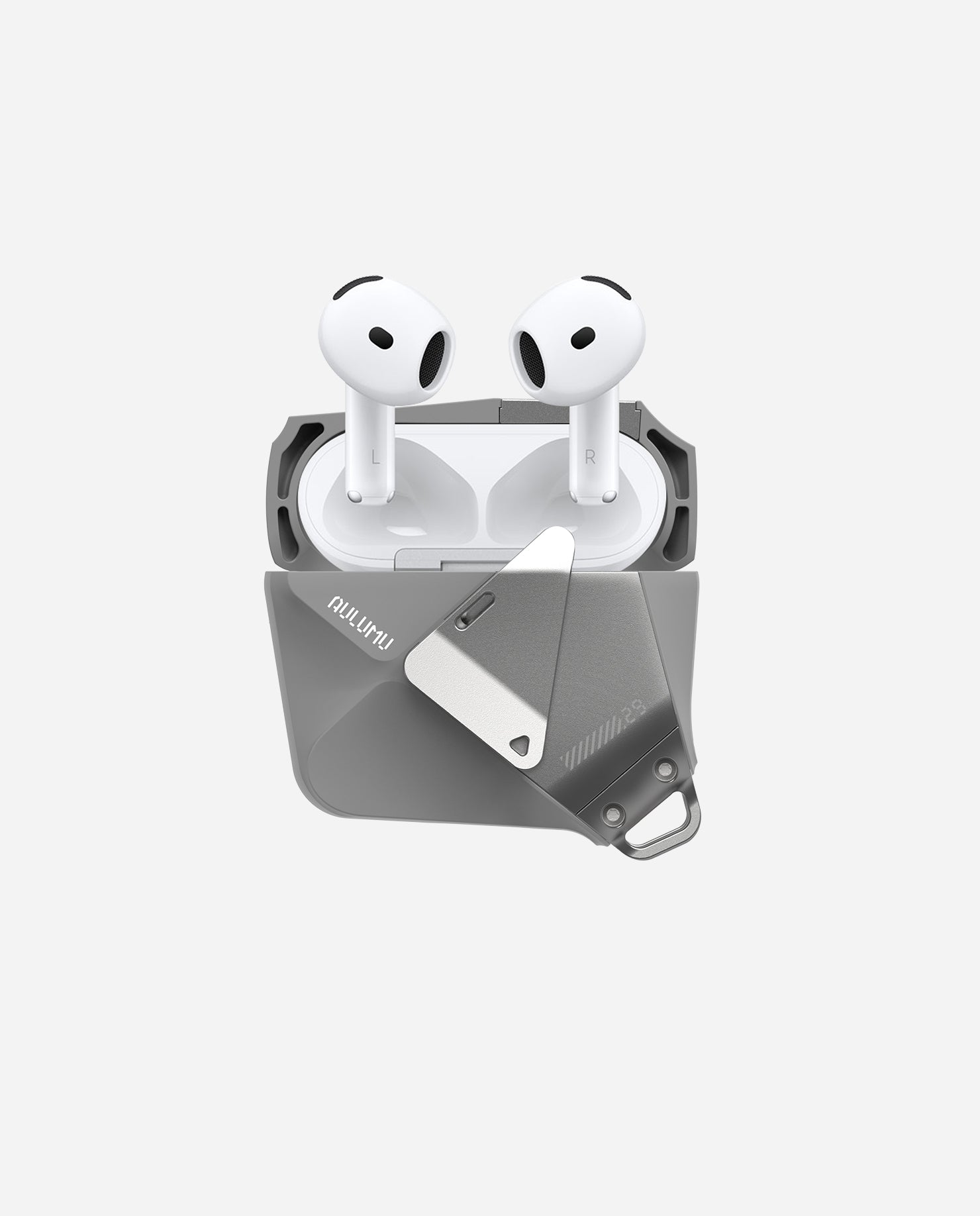 A29 幾何造型保護殼，耐用設計有效防摔、防刮，完美保護 AirPods 4