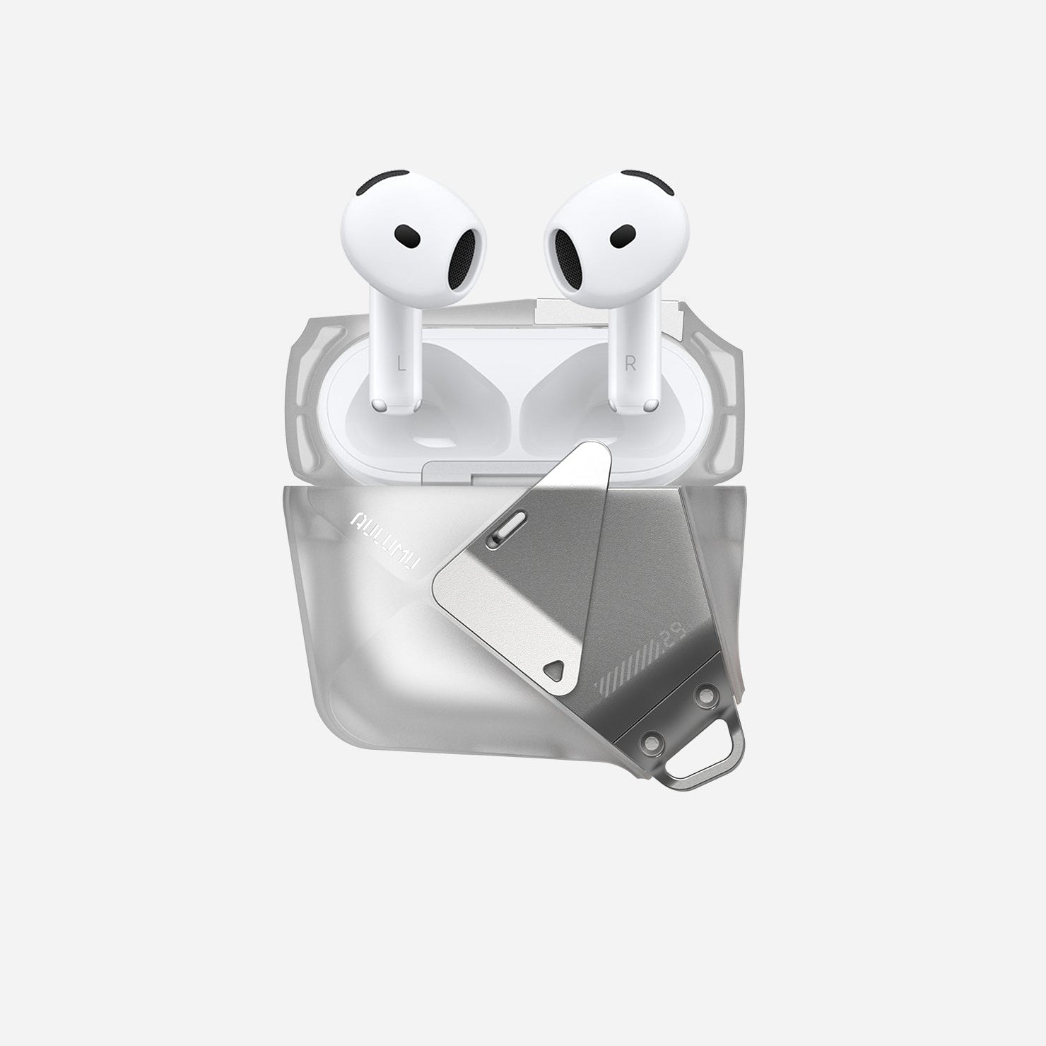A29 幾何造型保護殼，耐用設計有效防摔、防刮，完美保護 AirPods 4