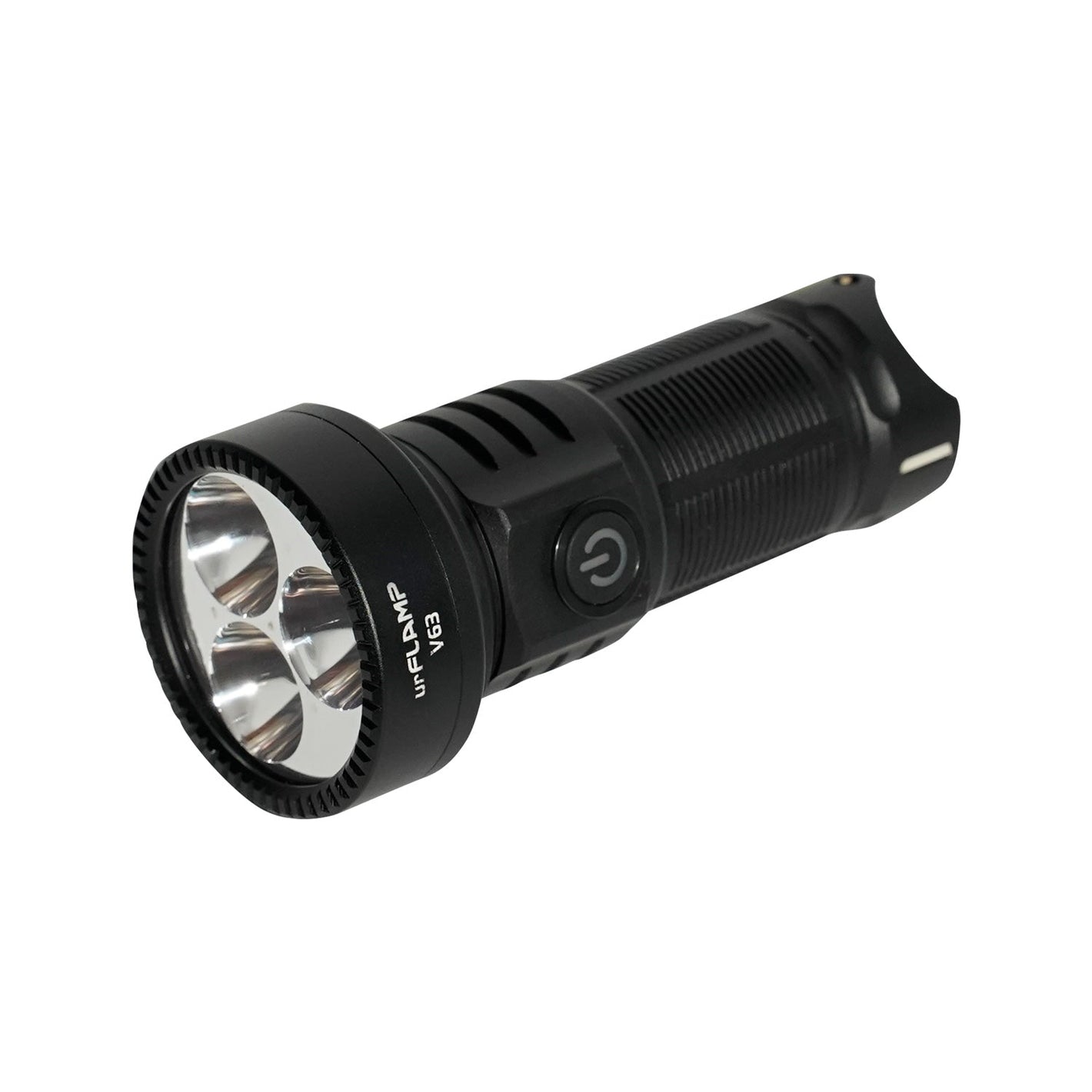 urFlamp V63 超強迷你手電筒，黑色設計，適用於戶外與日常照明