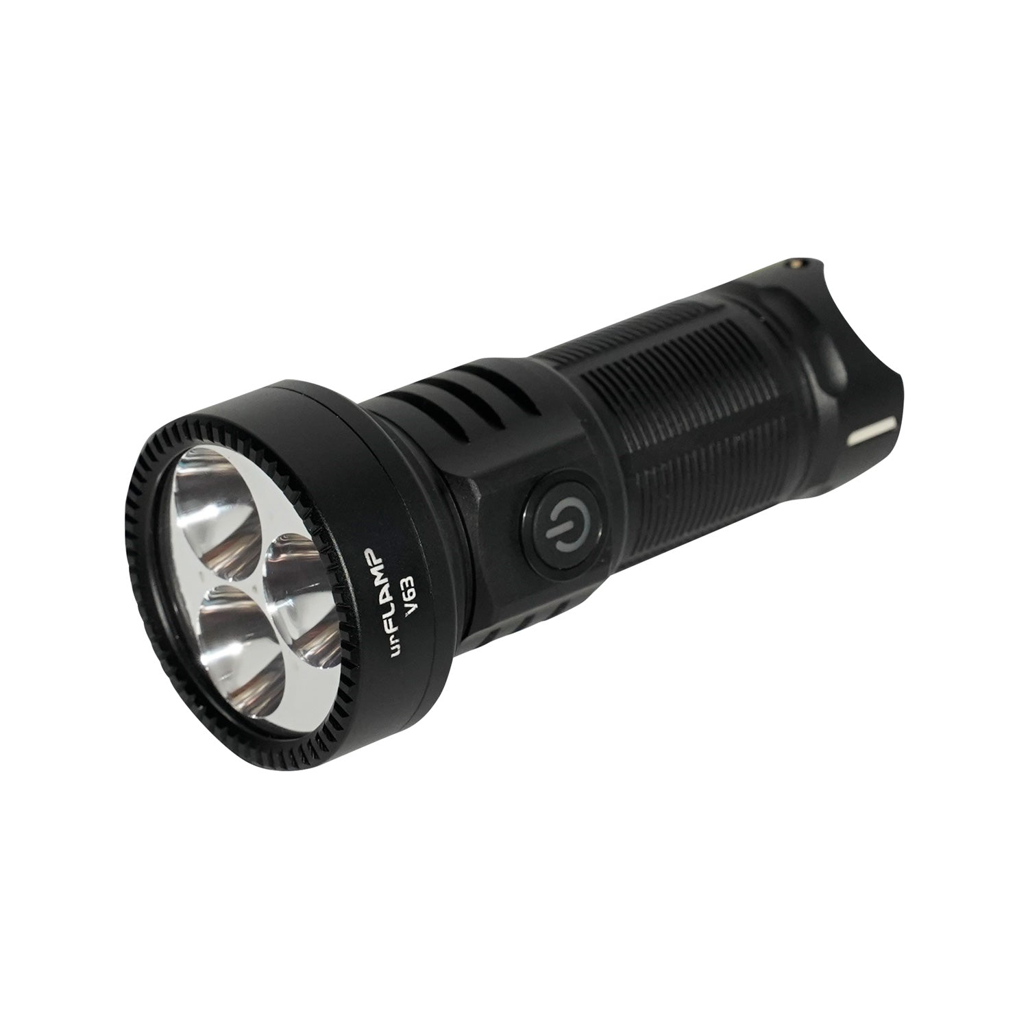 urFlamp V63 超強迷你手電筒，黑色設計，適用於戶外與日常照明