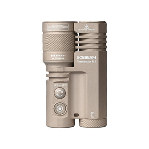 ACEBEAM Terminator M1｜LEP+LED手電筒｜變焦多功能設計｜高亮遠射程