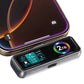 TWOPAN Portable SSD 正面展示：顯示 LCD 屏幕與智能冷卻風扇細節。