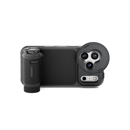 TILTA KHRONOS LITE iPhone 17 Pro/Pro Max 手持攝影套裝展示完整配件。