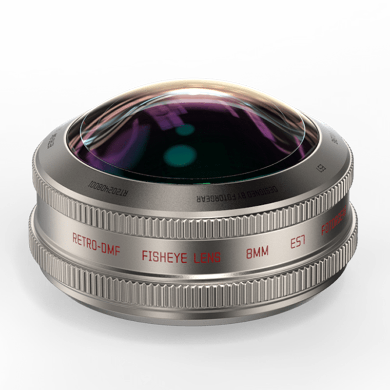 FOTORGEAR Retro 系列手機攝影鏡頭｜超廣角、微距、人像、長焦及變形鏡頭