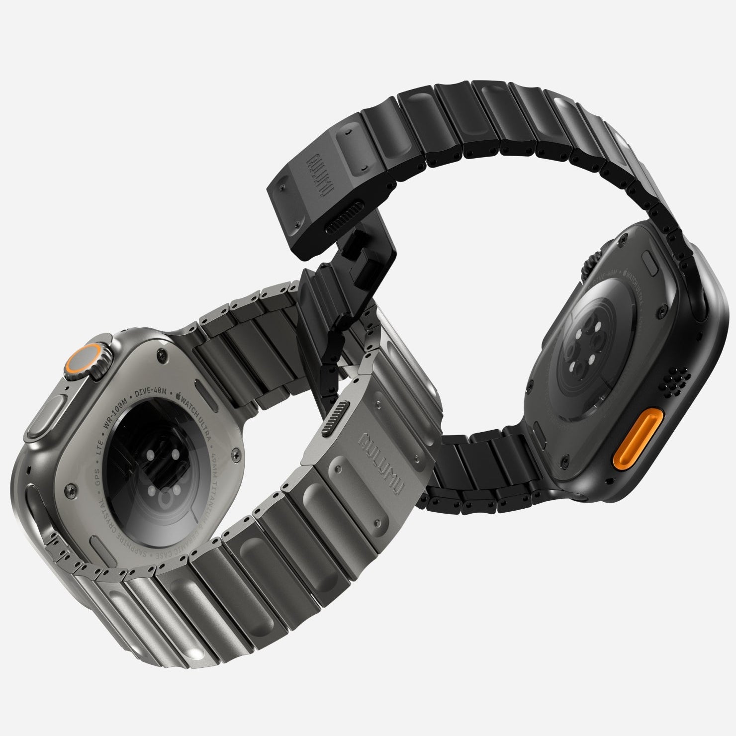 AULUMU C01 Hi-Per 鈦合金錶帶，完美適配多型號 Apple Watch，兼具功能與時尚感。