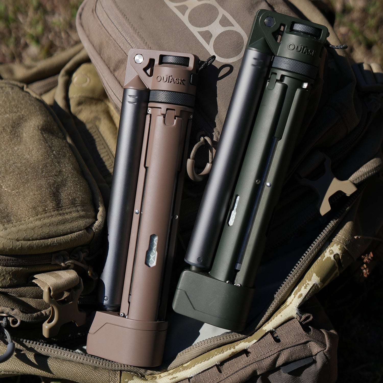 ouTask TD2 可充電伸縮式戶外燈，金屬機身設計，適合露營與戶外探險。