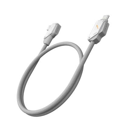 AULUMU M07 系列 240W USB-C 線材，碳纖維與鋁合金款，支援高速充電與數據傳輸。