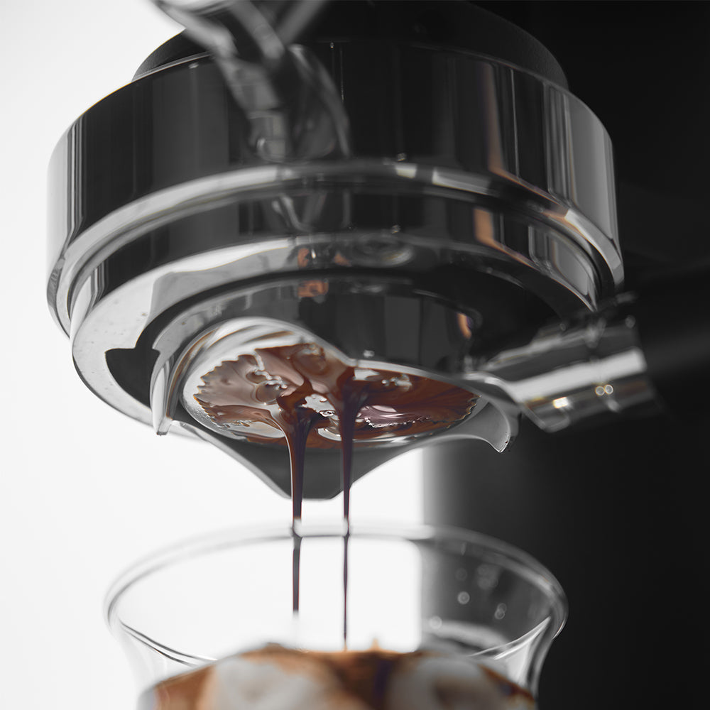 IKAPE Alkaid i9 手動意式咖啡機 - 手動 Espresso 機 58mm E61 沖煮頭細節特寫