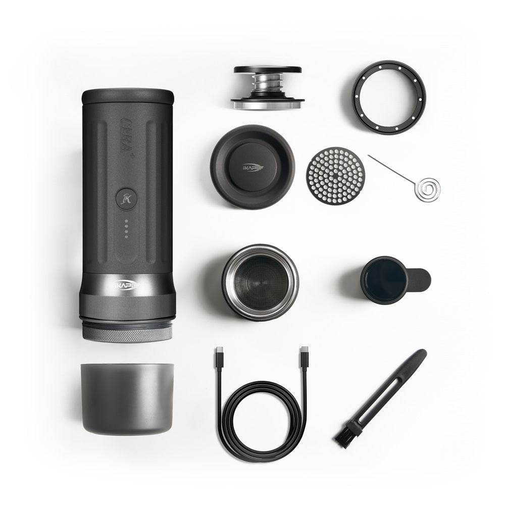 IKAPE Kapo K2／K2 Pro 便攜 Espresso 機 -  產品配件展示