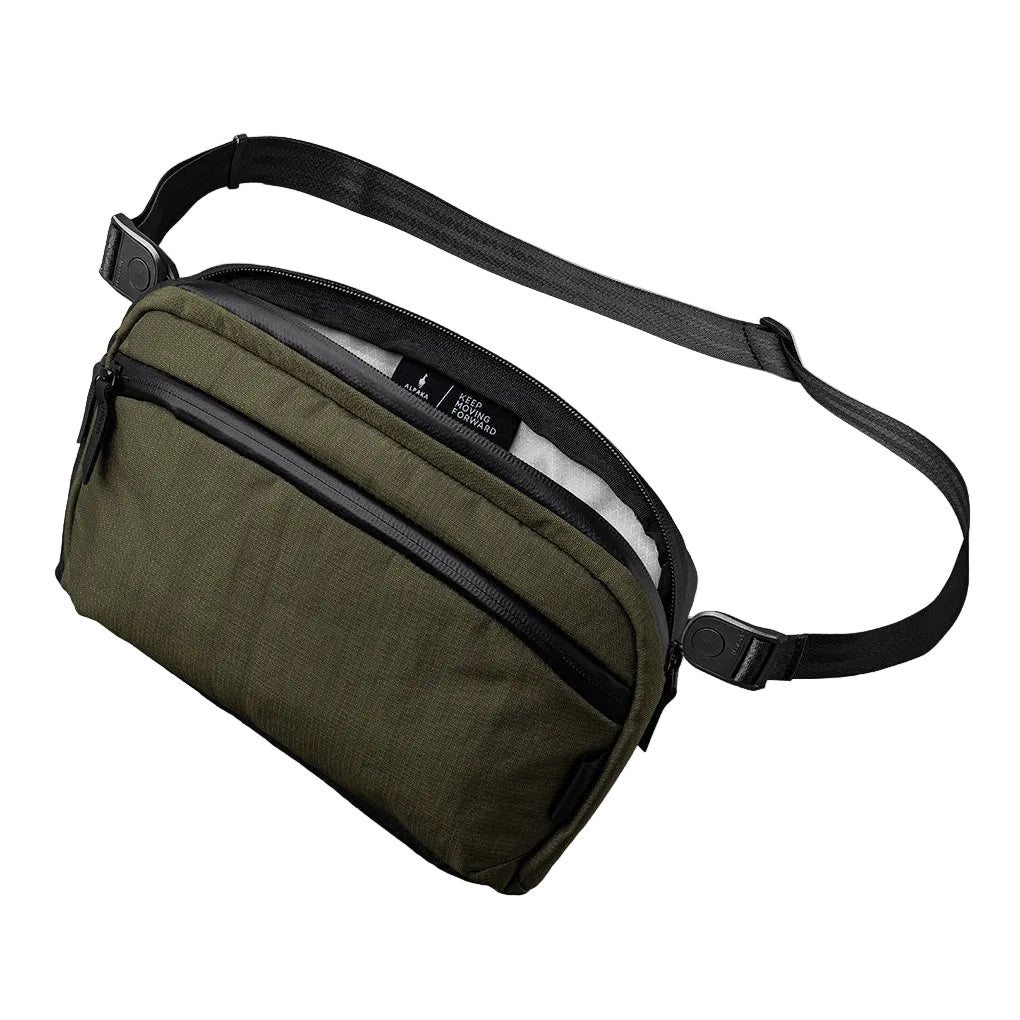 ALPAKA Flight Sling 2L 正面外觀｜輕量旅行斜孭袋 Axoflux 400D