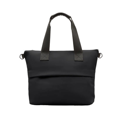 AIRBACK TOTE LITE Matt Black 正面外觀｜Under Seat 輕量手提袋