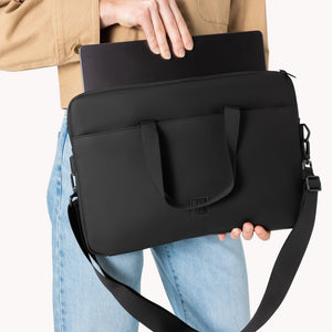 AIRBACK Laptop Bag 13 Inch Matt Black 加墊主艙保護｜防撞收納