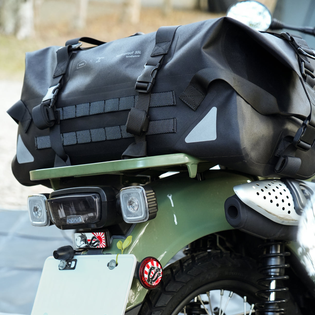 BITPLAY TerraExplorer 55L 防水貨袋 8排 MOLLE 織帶｜外掛擴展系統