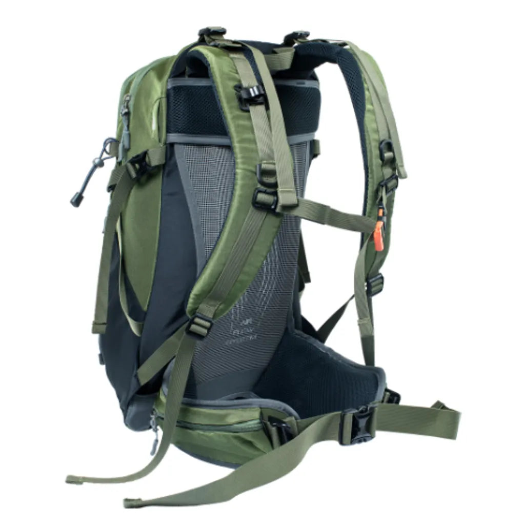 RUG Tank 35L 背包 加厚腰帶拉鍊袋｜分重支撐與小物收納