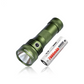 LUMINTOP D3 高輸出LED手電筒 產品外觀｜綠色版本
