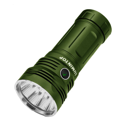LUMINTOP GT4695 PRO 高功率手電筒 產品外觀｜綠色版本