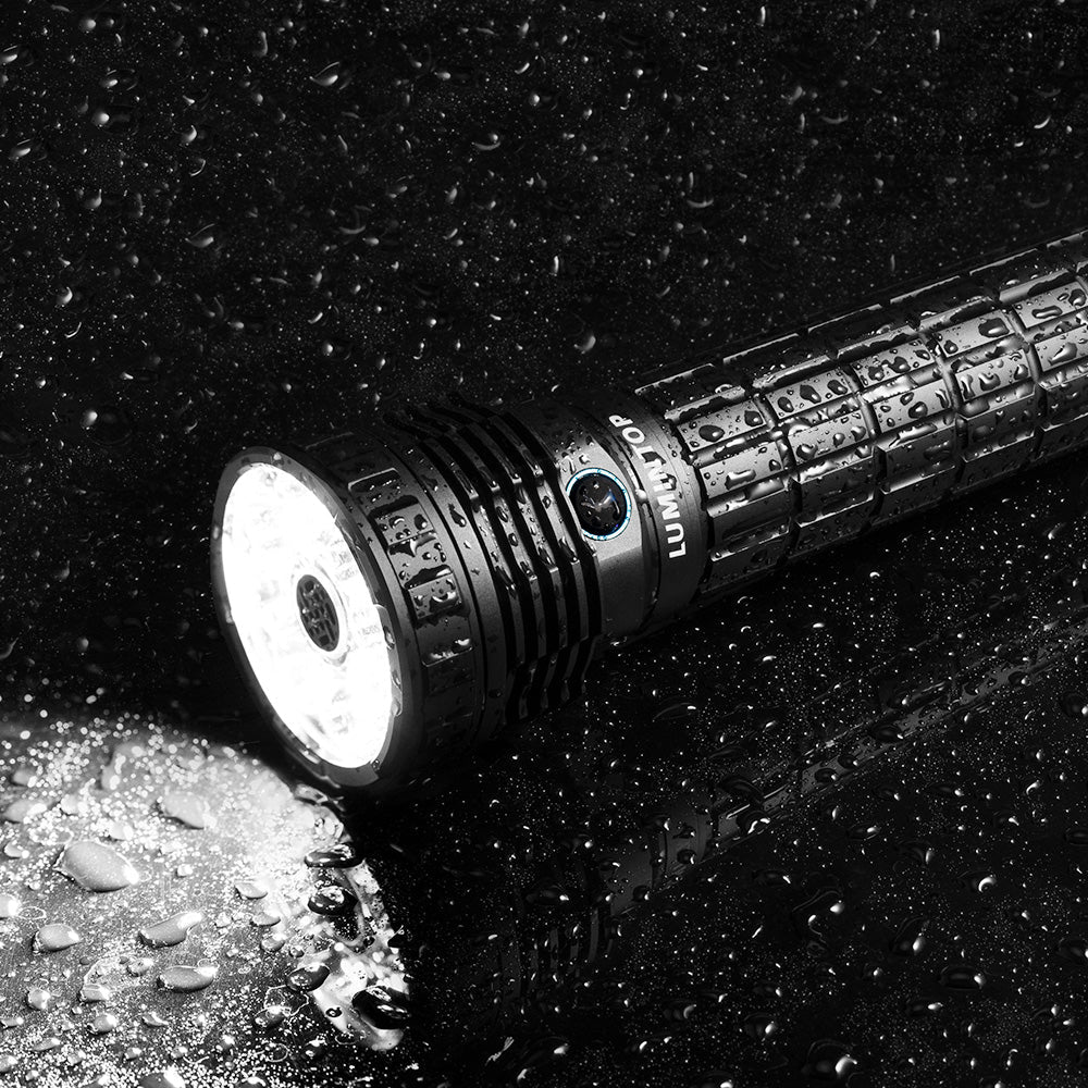 LUMINTOP Mach 3.0 107500cd 光強表現示意｜遠距離可視性