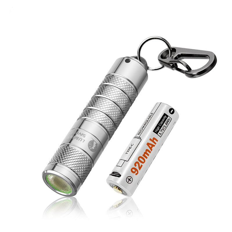 LUMINTOP Silver Fox 760流明 磁吸EDC鑰匙圈電筒｜鋁合金