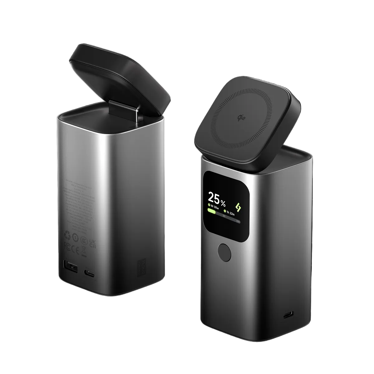 SHARGE StandMag 15000 Smart Display 顯示屏｜電量與充電資訊即時查看