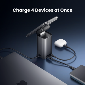 SHARGE StandMag 15000 多接口配置｜USB‑C×2 + USB‑A×1