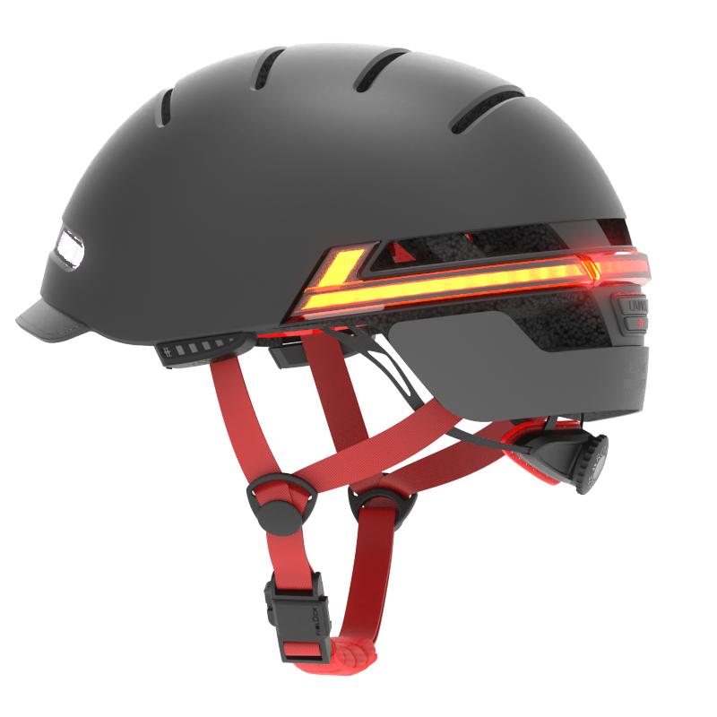 LIVALL BH51M NSO 轉向燈功能示意｜城市騎乘安全提示