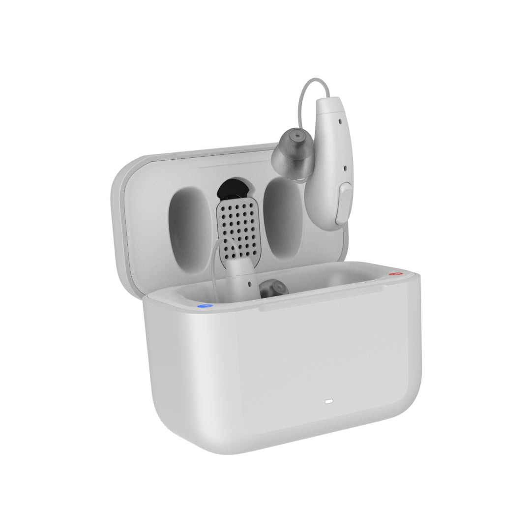 XROUND HEAR PRO 續航時間（10/16 小時＋充電盒 40/60 小時）資訊圖