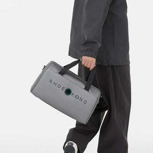 ROOTSENSE Shoekong Halo Mini sports bag 側面輪廓與手提比例示意