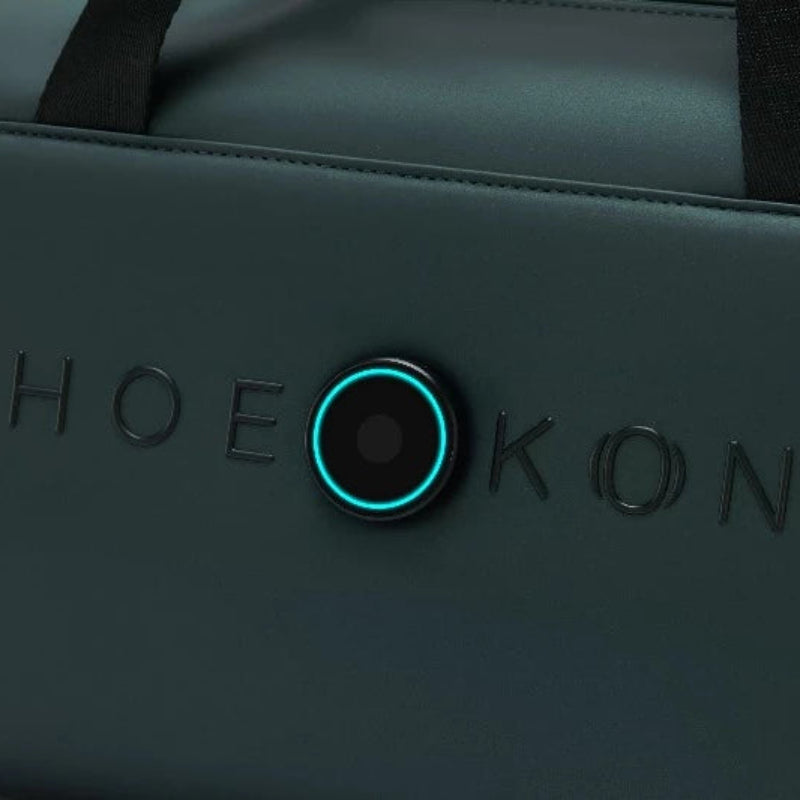 ROOTSENSE Shoekong Halo Mini sports bag Air Trent 淨化除臭功能示意