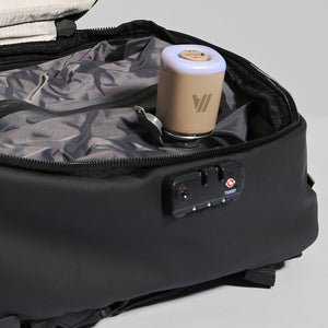 AIRBACK Air Pump Pro 用於真空壓縮袋抽氣示意