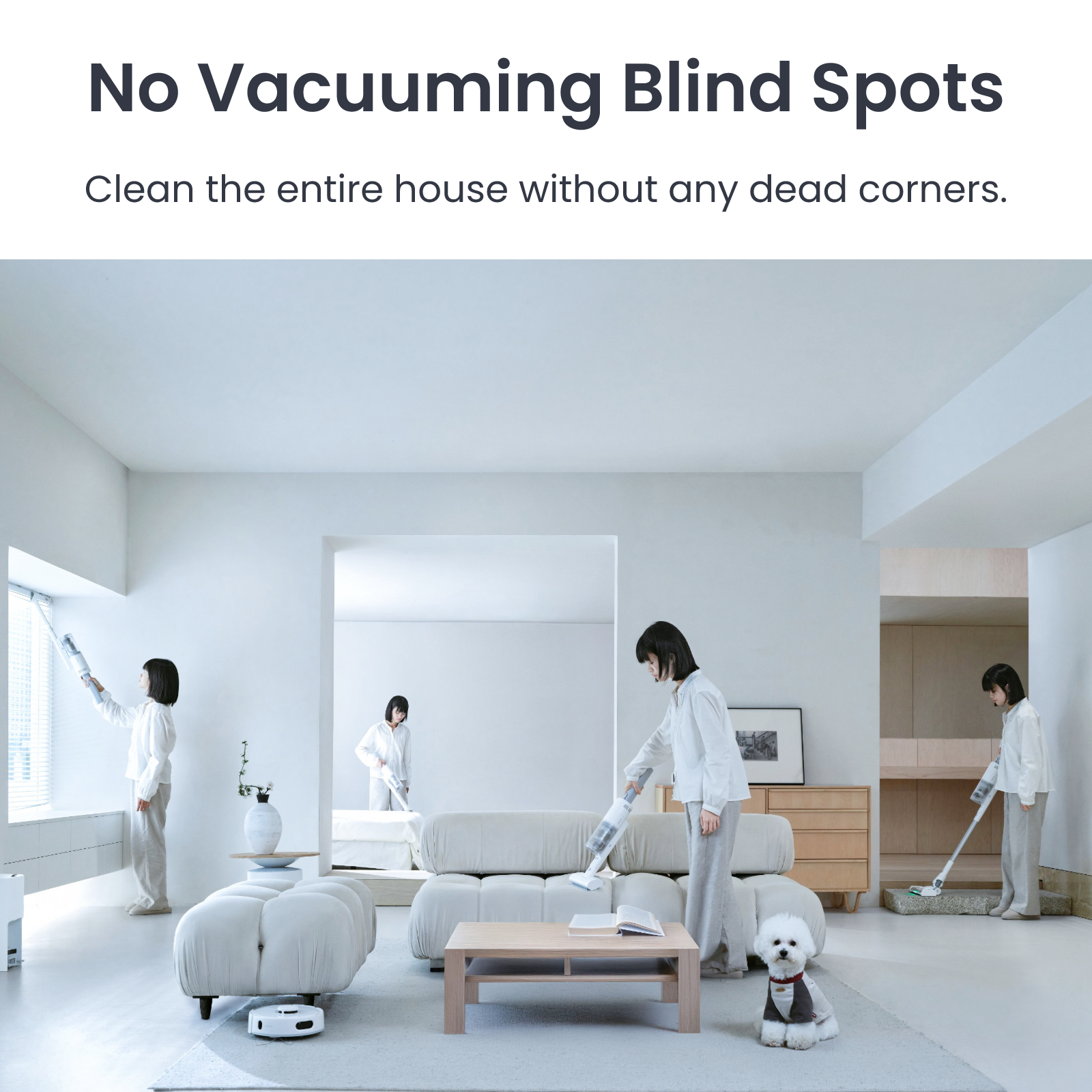 SWITCHBOT K10+ Pro Combo 機械人吸塵＋無線手提吸塵