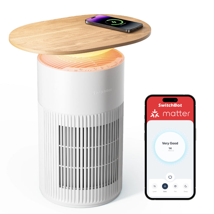 SWITCHBOT Air Purifier Table 2 in 1 寵物智能空氣清新機｜連茶几+