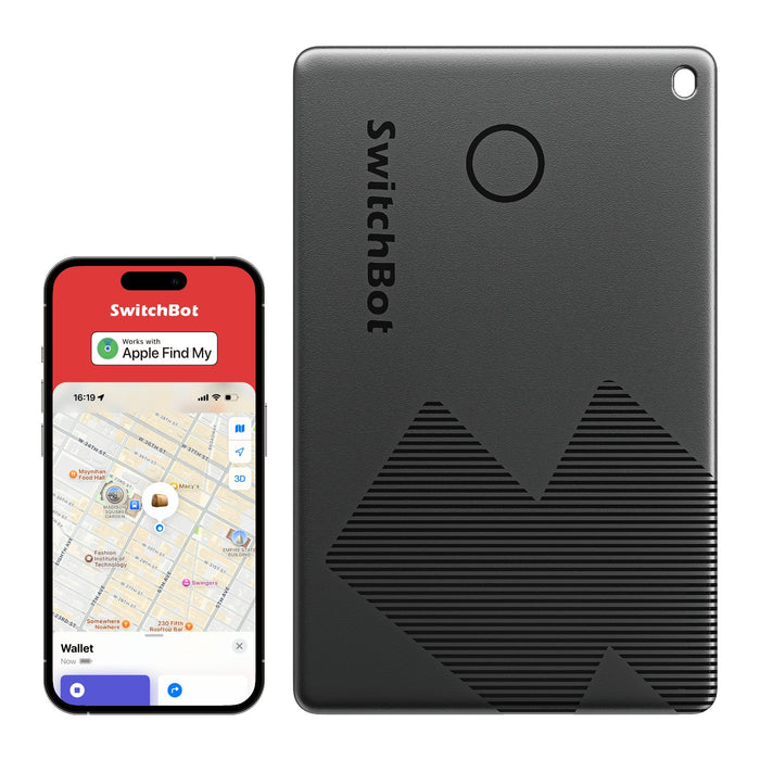 SWITCHBOT Wallet Finder Card 智慧追蹤卡｜兼容 Apple Find My｜IP67 防水設計