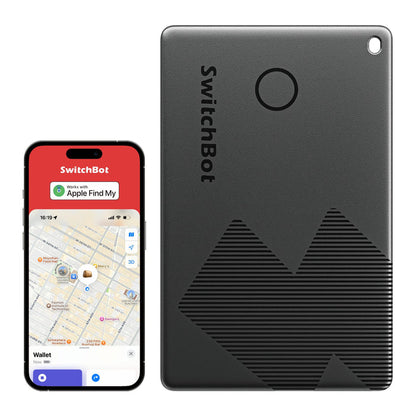 SWITCHBOT Wallet Finder Card 智慧追蹤卡｜兼容 Apple Find My｜IP67 防水設計