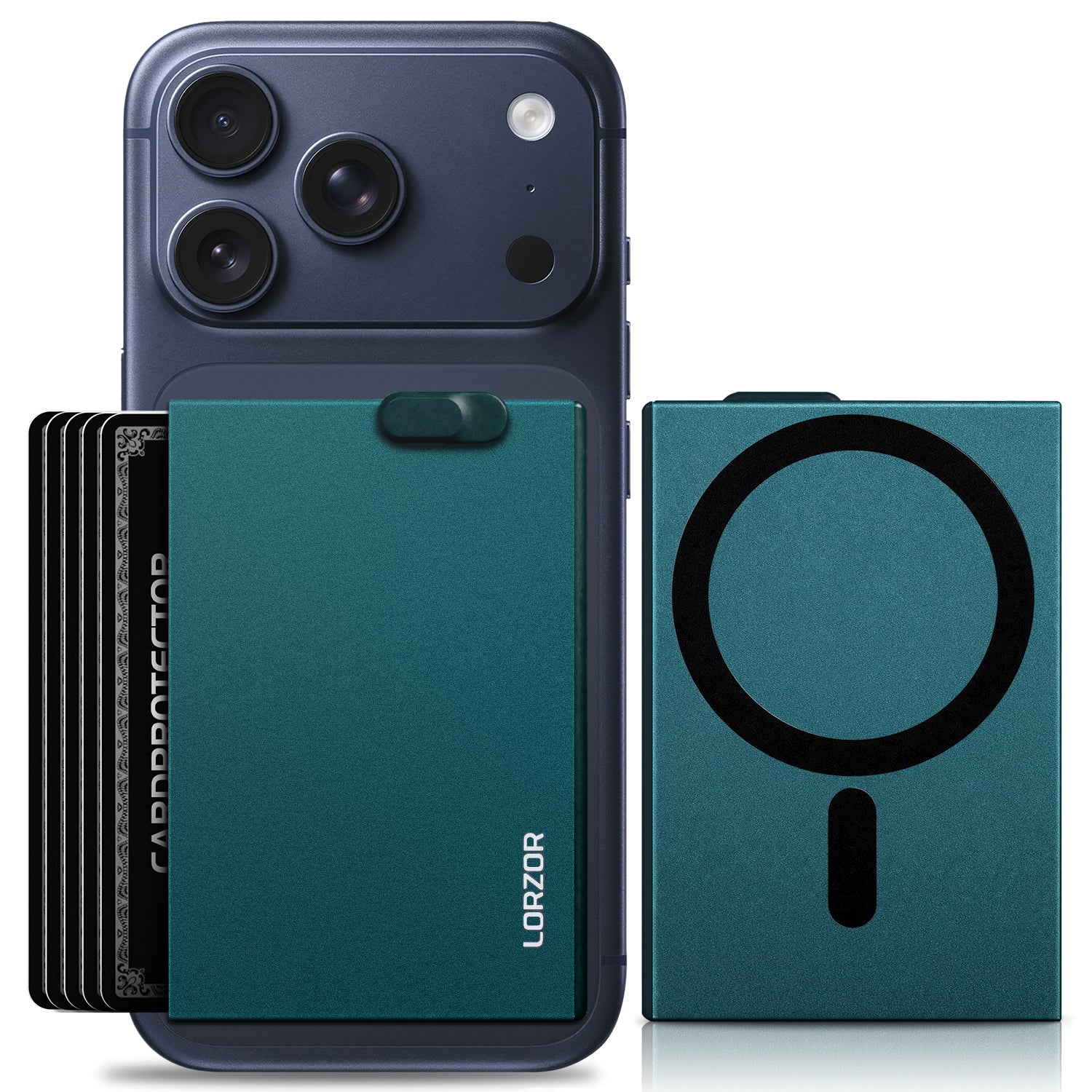 LORZOR Slim MagSafe Wallet 極簡磁吸卡片銀包