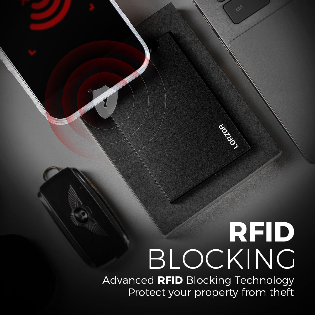 LORZOR Slim MagSafe Wallet 極簡磁吸卡片銀包