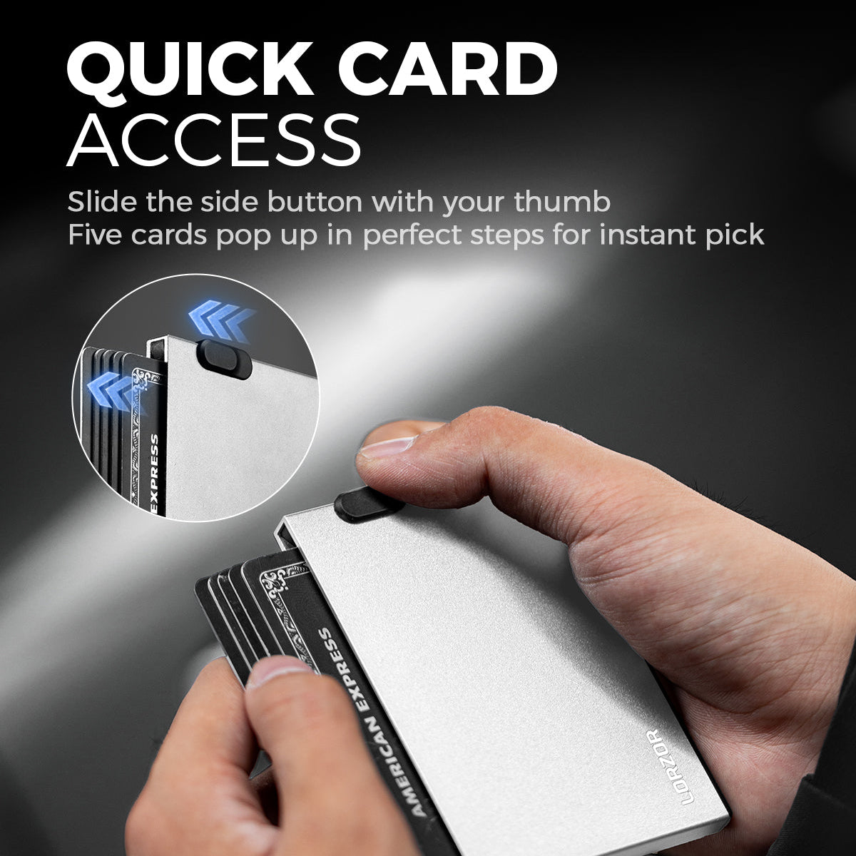 LORZOR Slim MagSafe Wallet 極簡磁吸卡片銀包