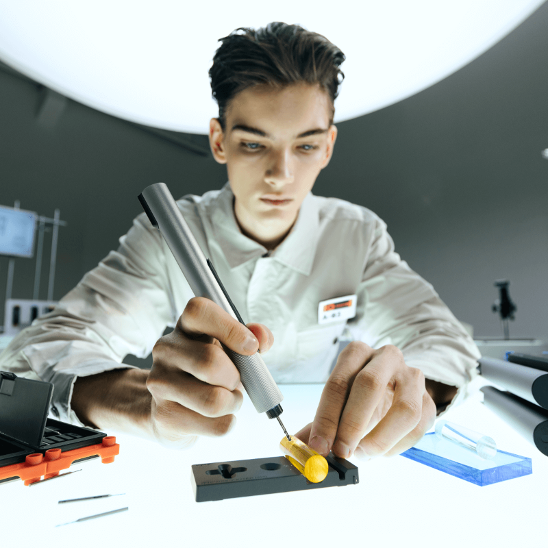 HOTO Snapbloq S‑A01｜無刷精密電動螺絲批套裝｜0.5Nm 三段扭力｜Type‑C 充電