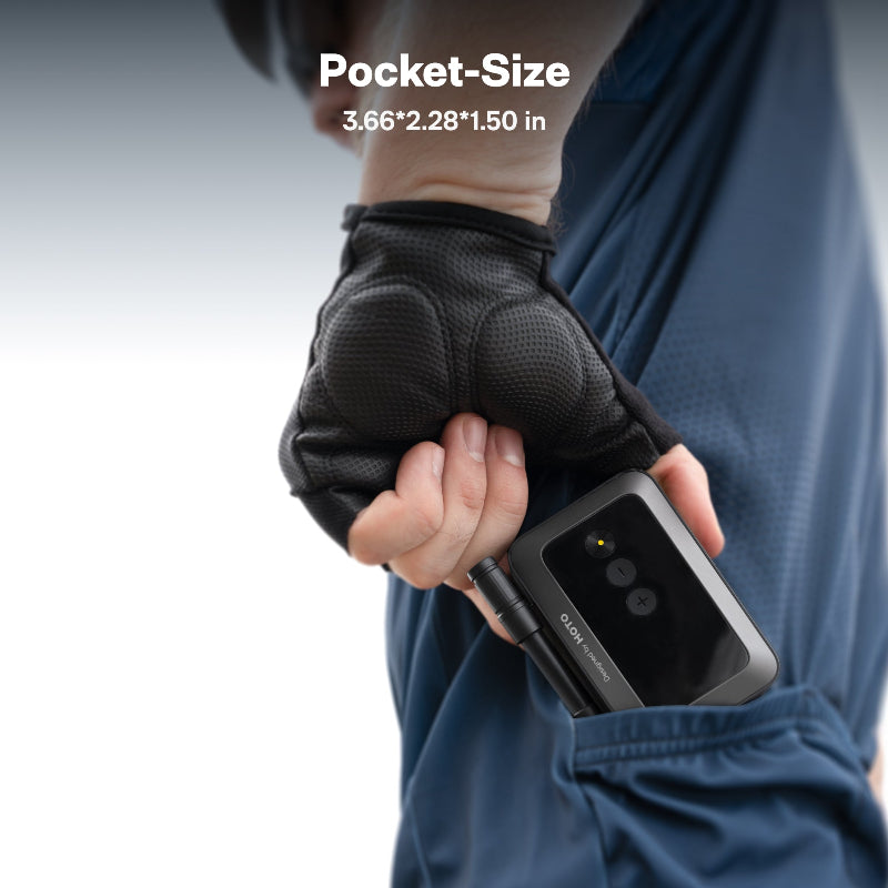 HOTO Air Pump Pocket 正面外觀展示圖