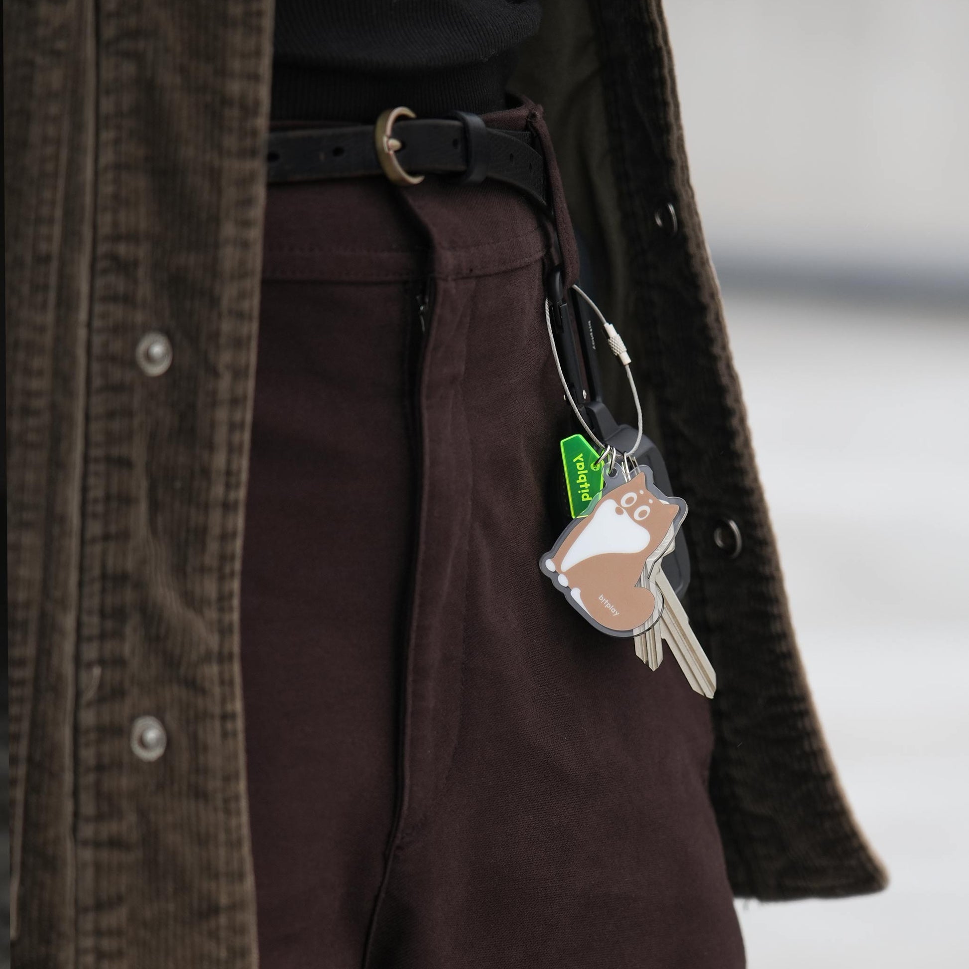 bitplay Wire Keychain Charm 鋼索鑰匙圈吊飾