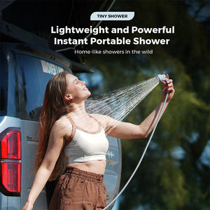 FLEXTAIL Tiny Shower 迷你戶外淋浴器產品場景圖