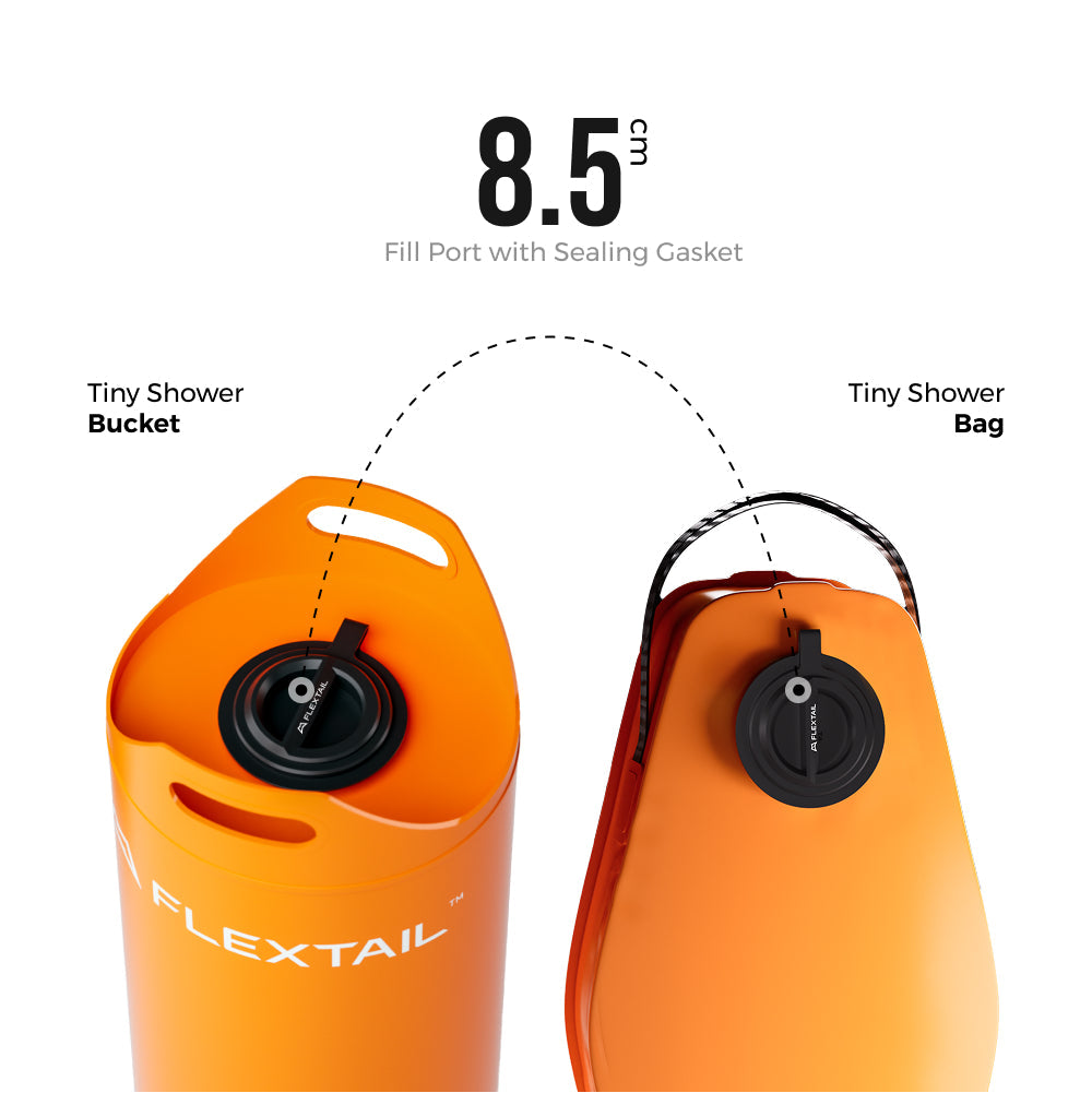 FLEXTAIL Tiny Shower Bucket & Bag 戶外露營細節圖