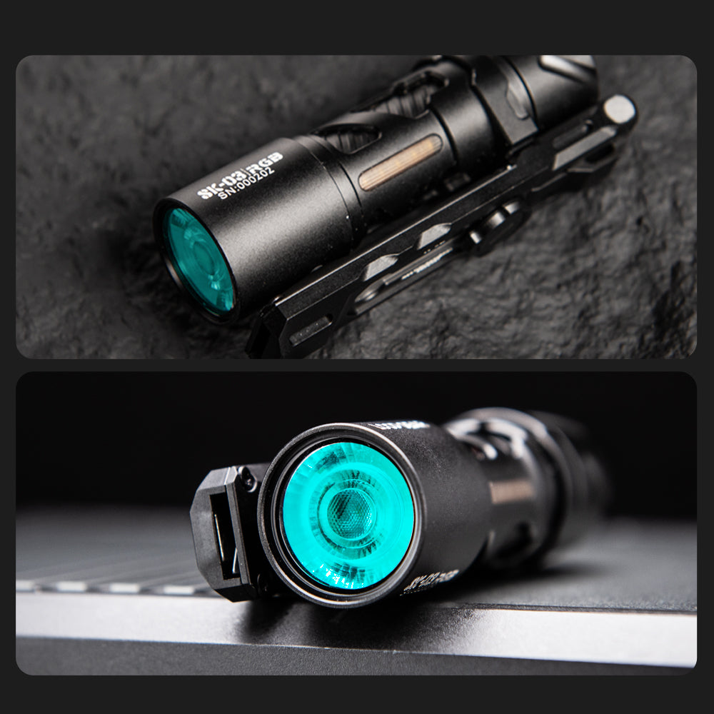 LOOP GEAR SK03 RGB 鋁合金 EDC 迷你手電筒