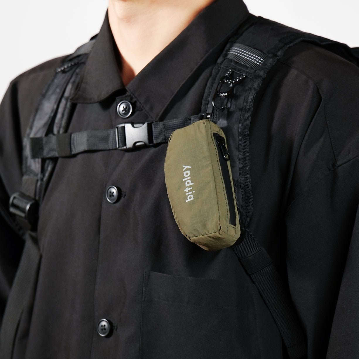 BITPLAY Foldable Crossbody Shopping Bag 自收納斜背購物袋