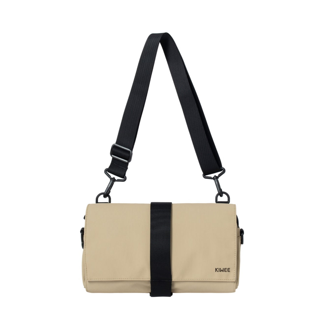 Kiwee Triangle Sling Bag 多功能輕便斜挎包，環保防水設計，適合日常與旅行使用